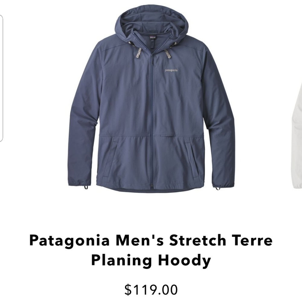 Patagonia Men's Stretch Terre Planing Hoody -XL